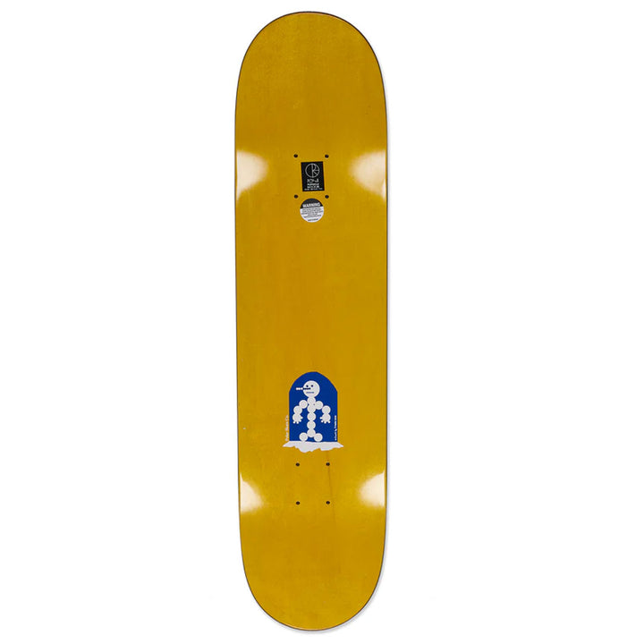 Polar Skate Co. Snowman Blue Short 8.375 Skateboard Deck