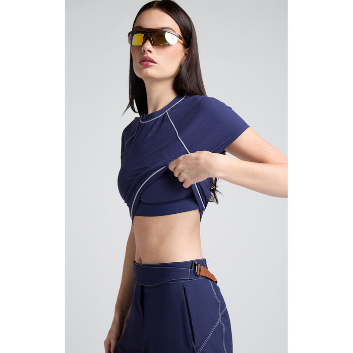 SENIQ Oasis UV Protect Short-Sleeve Tee - Women's Uniform