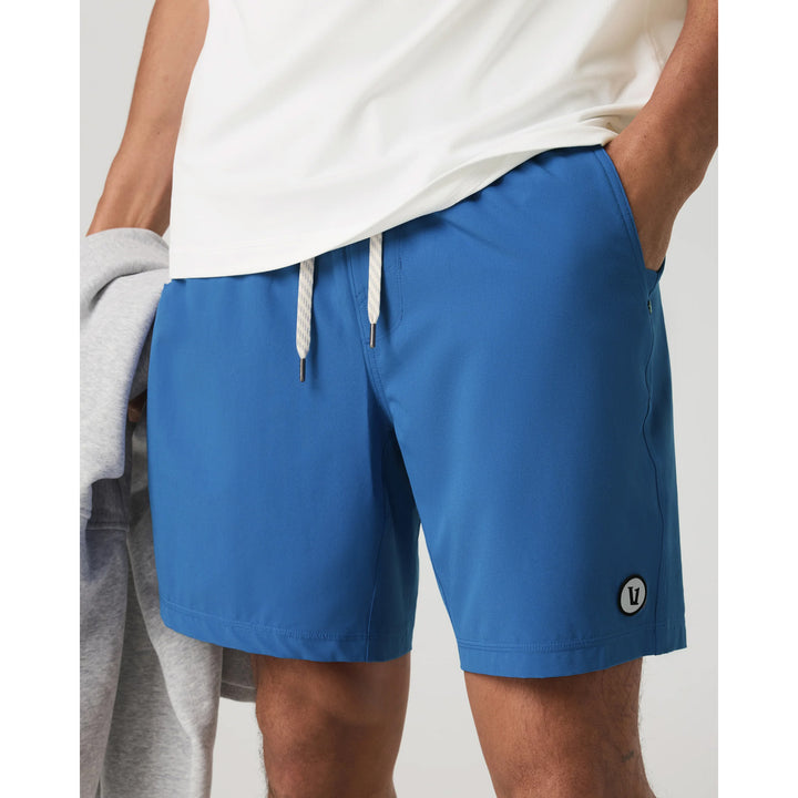 Vuori Kore Lined 7" Shorts - Men's Court Blue