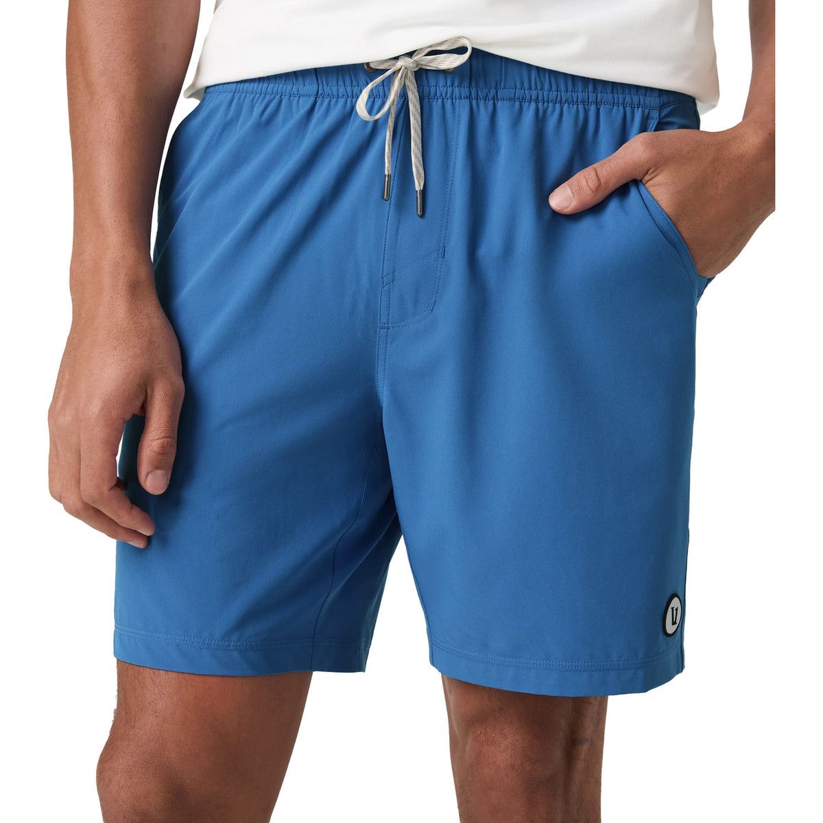Vuori Kore Lined 7" Shorts - Men's Court Blue