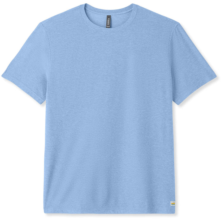 Vuori Strato Tech T-Shirt - Men's Isle Blue Heather