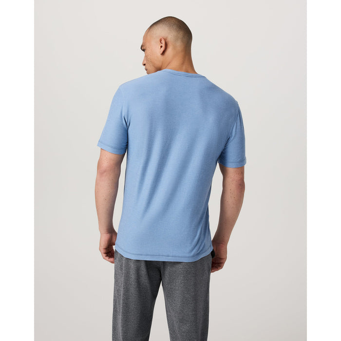 Vuori Strato Tech T-Shirt - Men's Isle Blue Heather