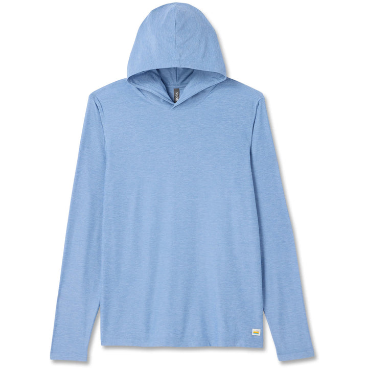 Vuori Strato Tech Hoodie - Men's Isle Blue Heather
