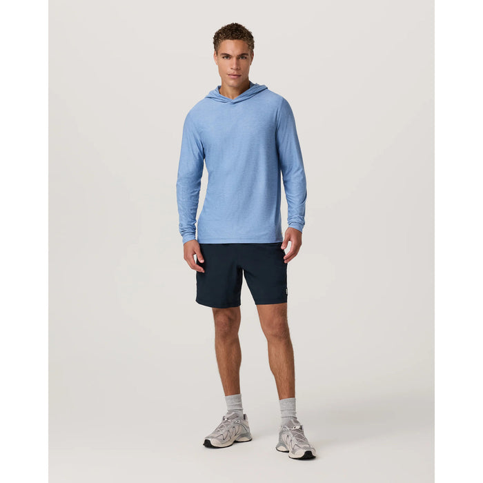 Vuori Strato Tech Hoodie - Men's Isle Blue Heather