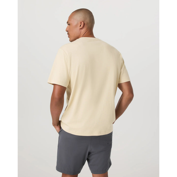 Vuori Short-Sleeve Heavyweight Relaxed T-Shirt - Men's Sandstone