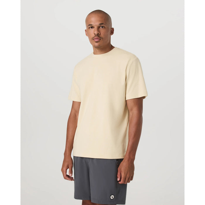 Vuori Short-Sleeve Heavyweight Relaxed T-Shirt - Men's Sandstone
