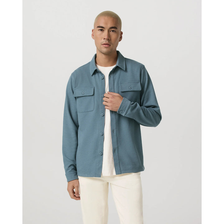 Vuori Waffle Shirt Jacket - Men's Abyss