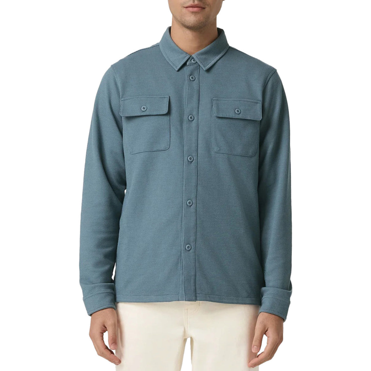 Vuori Waffle Shirt Jacket - Men's Abyss