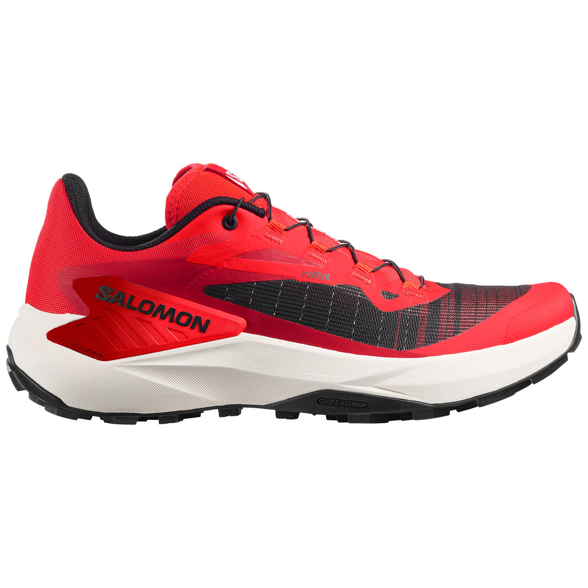 Salomon Genesis Shoes - Men's Fiery Red/Lava Falls/Black