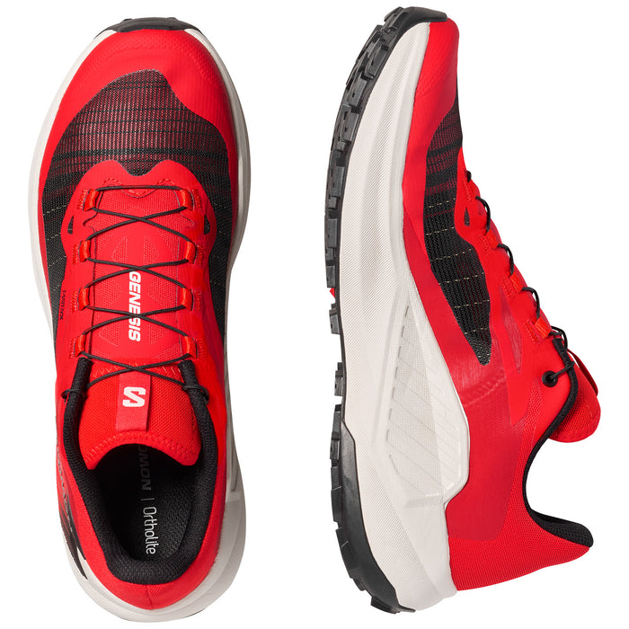 Salomon Genesis Shoes - Men's Fiery Red/Lava Falls/Black