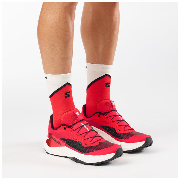 Salomon Genesis Shoes - Men's Fiery Red/Lava Falls/Black