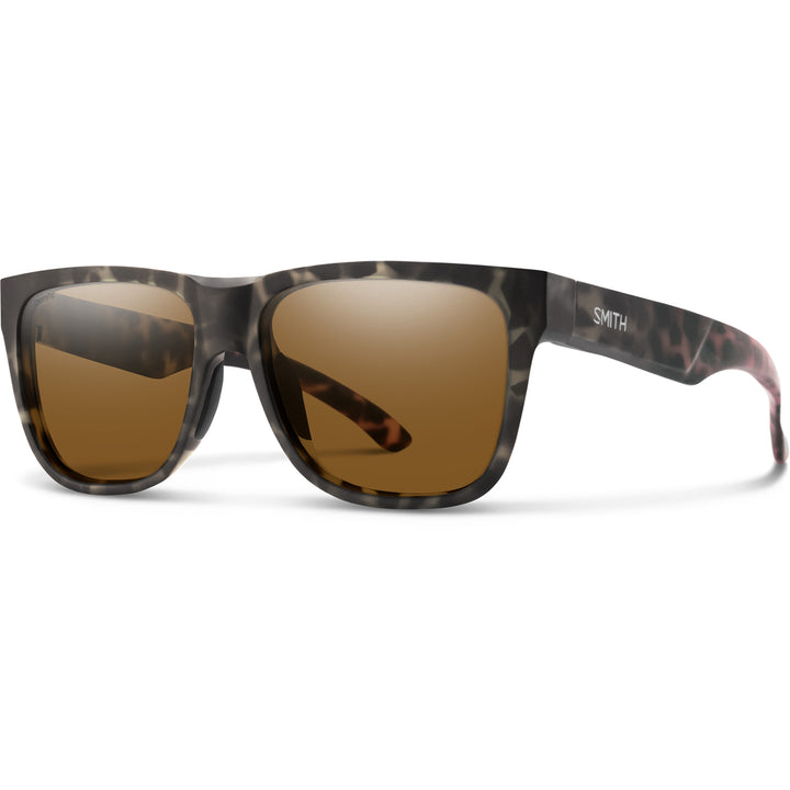 Smith Lowdown 2 Sunglasses Matte Salt Haze/ChromaPop Glass Polarized Brown