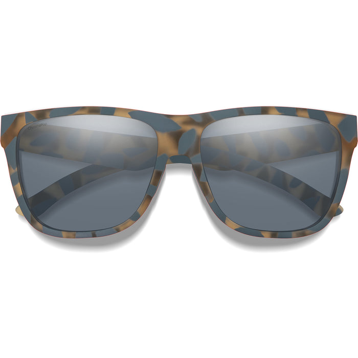 Smith Lowdown XL 2 Sunglasses Matte Flint/Tarmac Tortoise/ChromaPop Polarized Slate