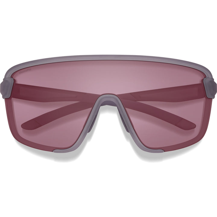 Smith Bobcat Sunglasses Matte Meteorite Crystal/ChromaPop Low Light Rose+Clear