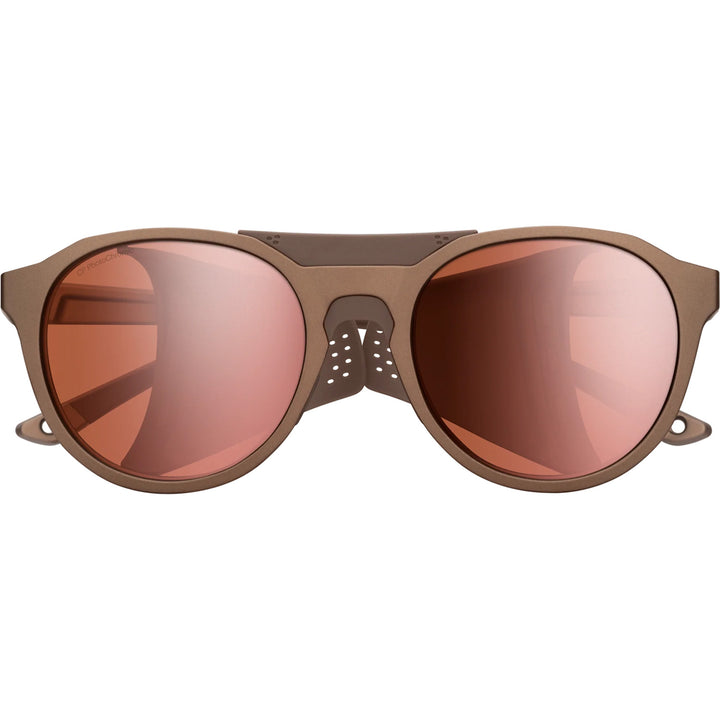 Smith Venture Sunglasses Matte Gold Dust/ChromaPop Glacier Photochromic Rose Gold Mirror