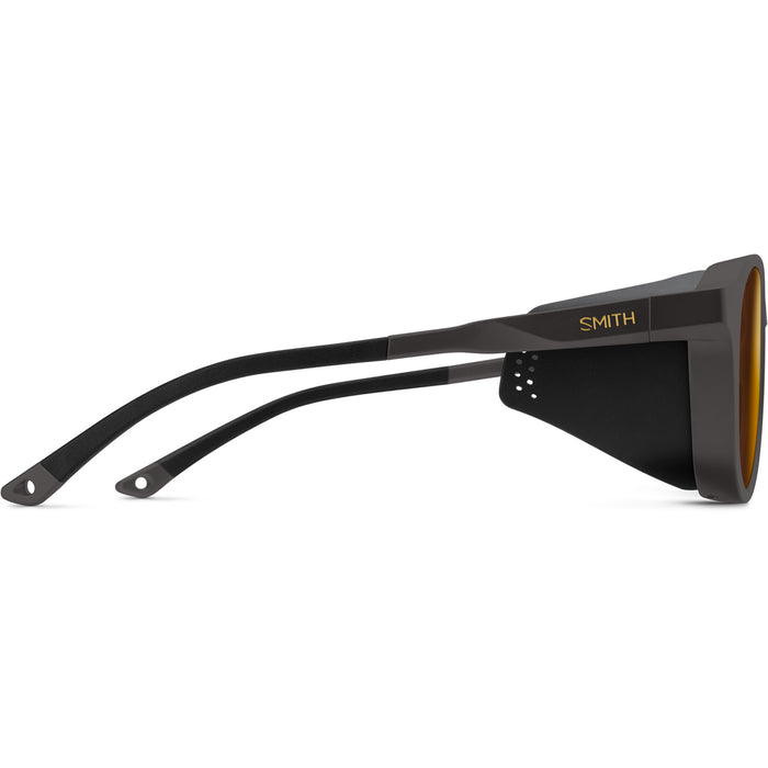 Smith Venture Sunglasses Matte Gravy/ChromaPop Glacier Photochromic Copper Gold Mirror