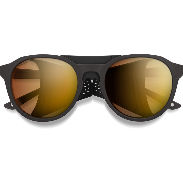 Smith Venture Sunglasses Matte Gravy/ChromaPop Glacier Photochromic Copper Gold Mirror