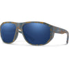 Matte Flint/Tarmac Tortoise/ChromaPop Glass Polarized Dark Blue Mirror
