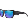 Matte Black/Polarized Blue Mirror