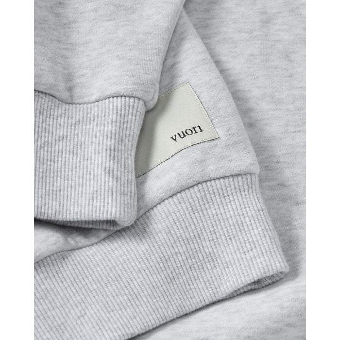 Vuori Restore Oversized Hoodie - Unisex Pale Grey Heather