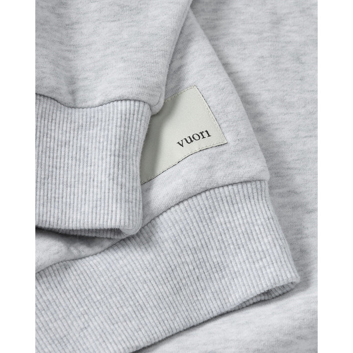 Vuori Restore Oversized Hoodie - Unisex Pale Grey Heather