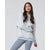 Vuori Restore Oversized Hoodie - Unisex Pale Grey Heather