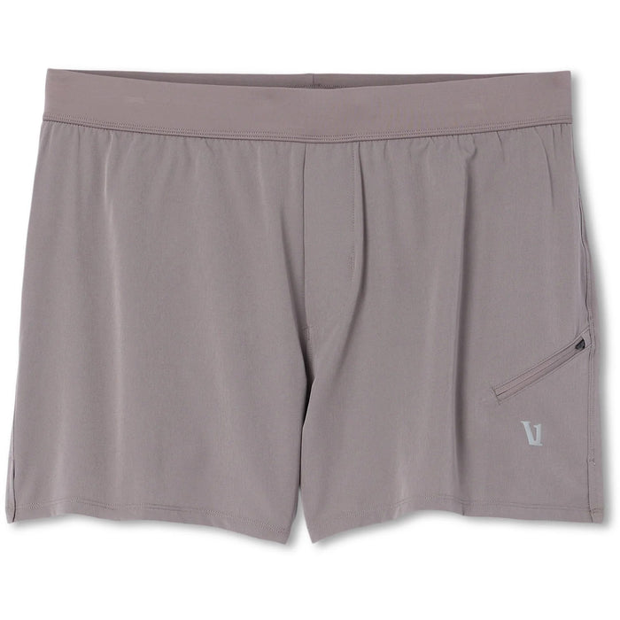 Vuori Qualify Lined 5" Shorts - Men's Smokey Grey