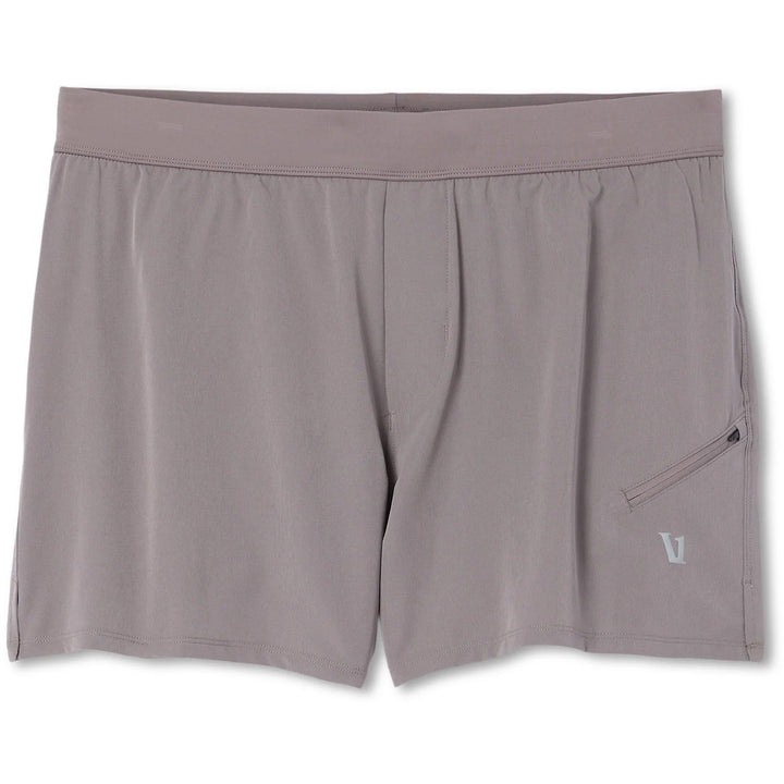 Vuori Qualify Lined 5" Shorts - Men's Smokey Grey