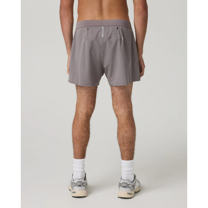 Vuori Qualify Lined 5" Shorts - Men's Smokey Grey