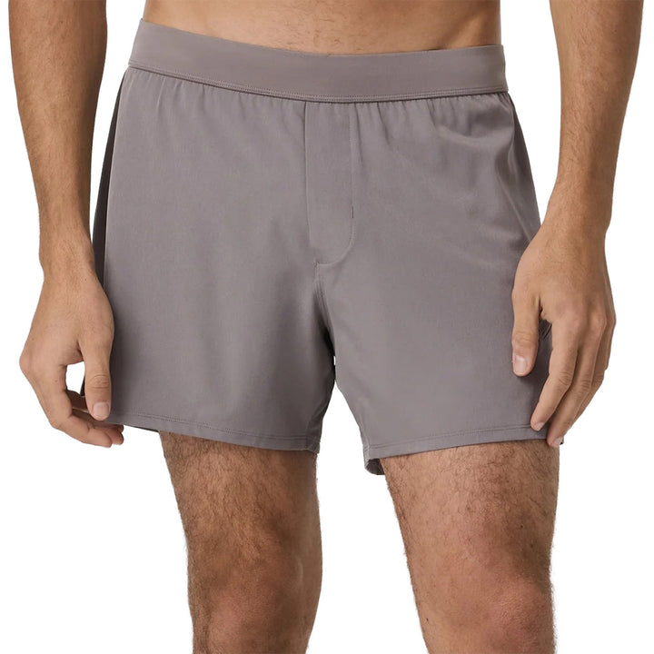 Vuori Qualify Lined 5" Shorts - Men's Smokey Grey