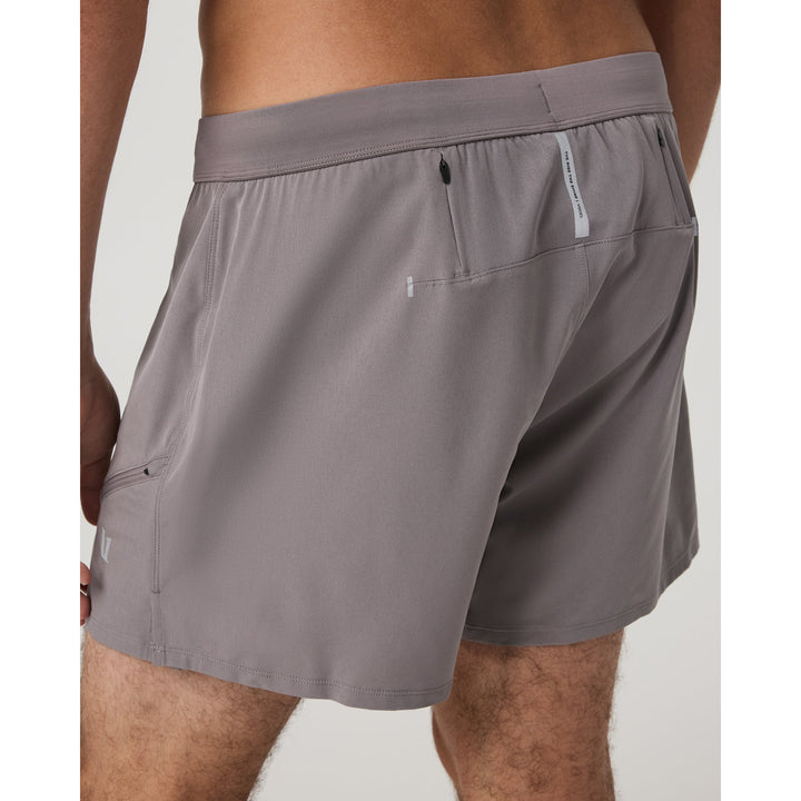 Vuori Qualify Lined 5" Shorts - Men's Smokey Grey