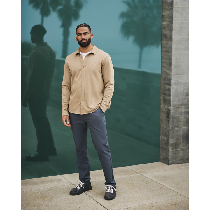 Vuori Meta Classic Fit 32" Pants - Men's Charcoal