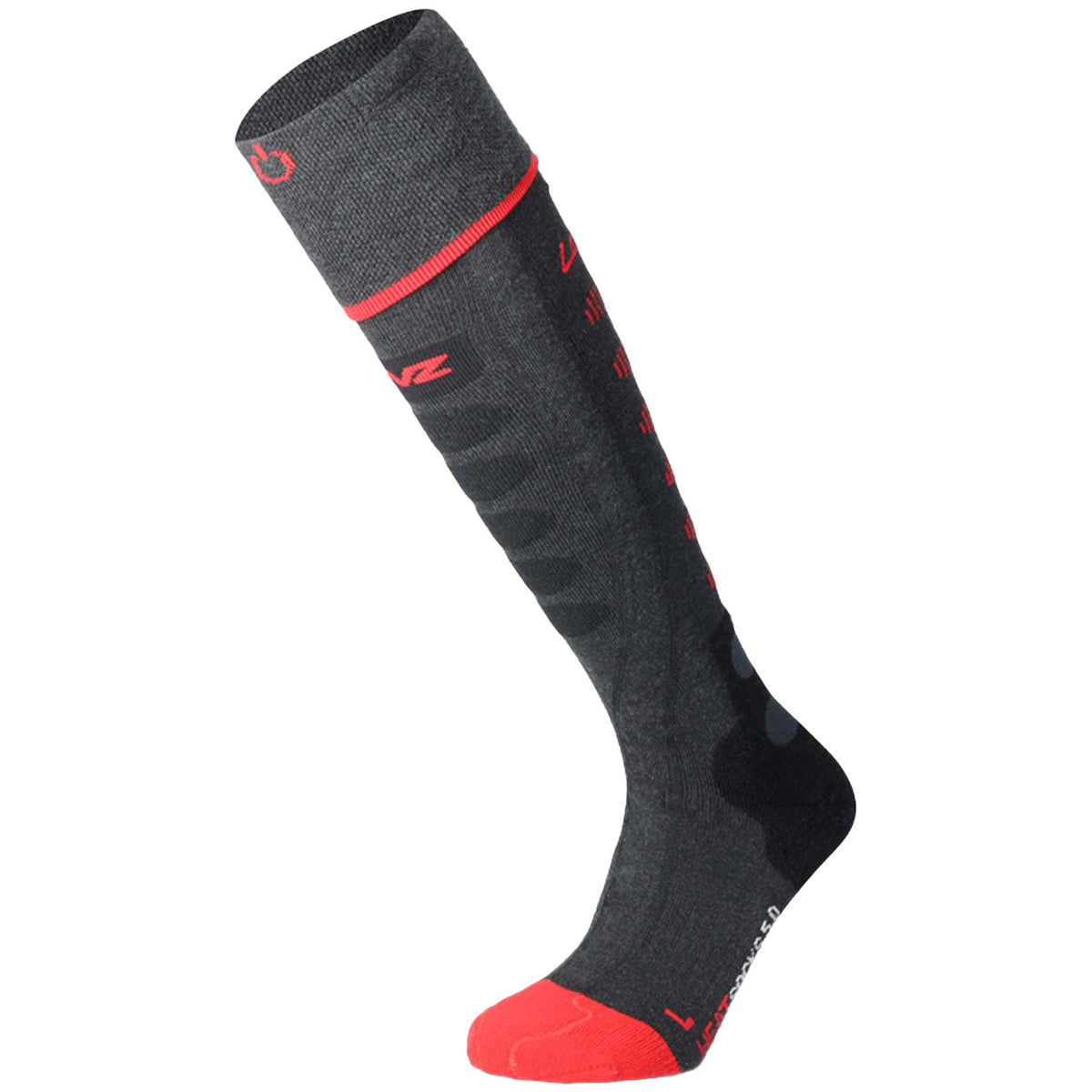 Lenz Heat 5.1 Socks Anthracite/Red