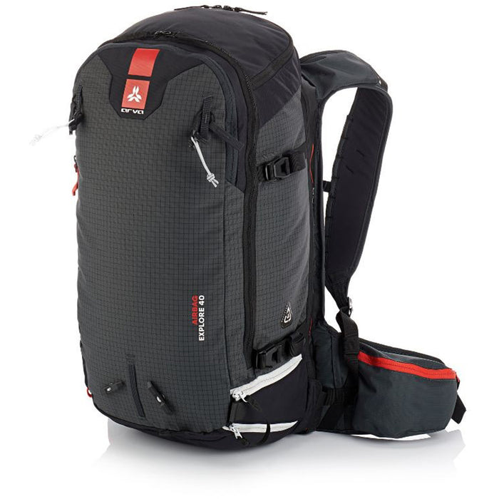 Arva Switch Extreme Ride 24 & Explore 40 Airbag Backpack Bundle Black
