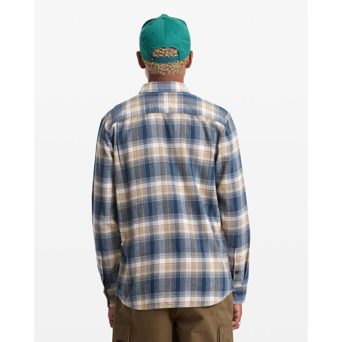 Volcom Caden Plaid Long-Sleeve Shirt - Men's Dirty White