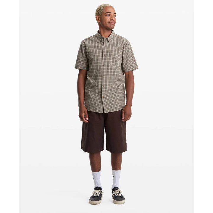 Volcom Brewster Short-Sleeve Shirt - Men's Dirty White