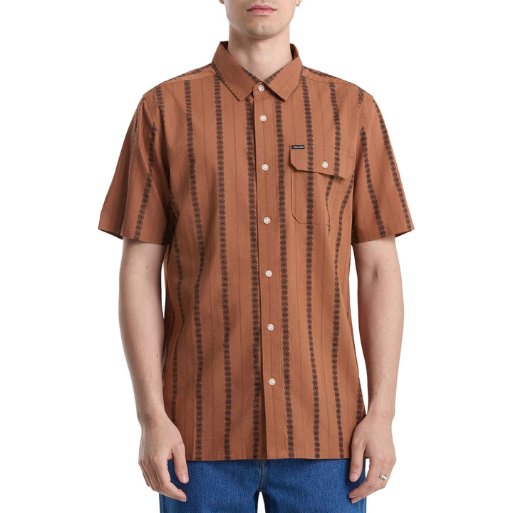 Volcom Whitworth Short-Sleeve Shirt - Men's Rawhide