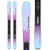 Salomon Stance W 80 Skis + EM 11 GW Bindings 2024