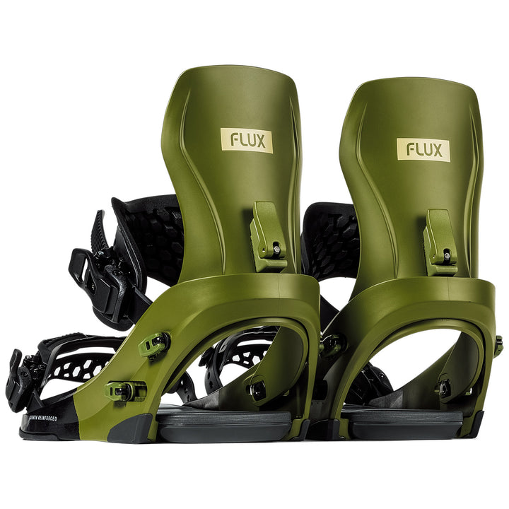 Flux CV MF Snowboard Bindings 2026 Green