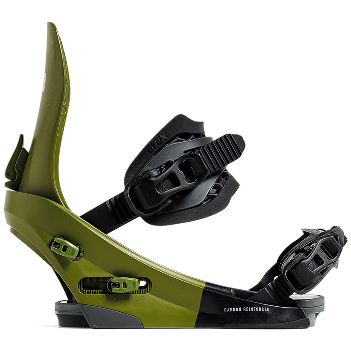 Flux CV MF Snowboard Bindings 2026 Green