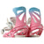 Flux TW Snowboard Bindings 2026 Pink Fade