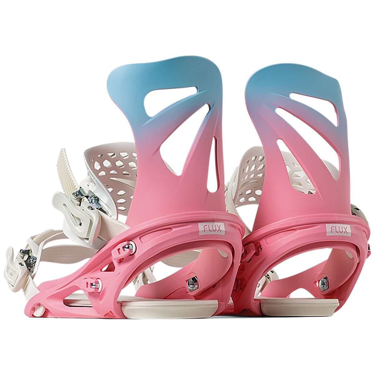 Flux TW Snowboard Bindings 2026 Pink Fade