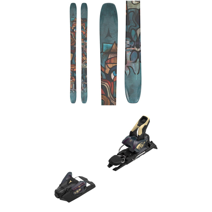 Atomic Bent 90 Skis + Atomic Strive 12 GW Ski Bindings 2026