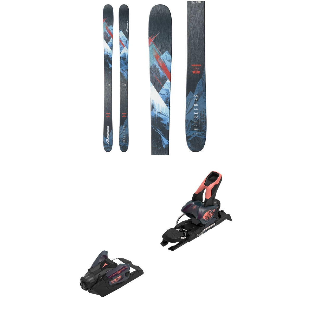 Nordica Enforcer 99 Skis + Atomic Strive 12 GW Ski Bindings 2026