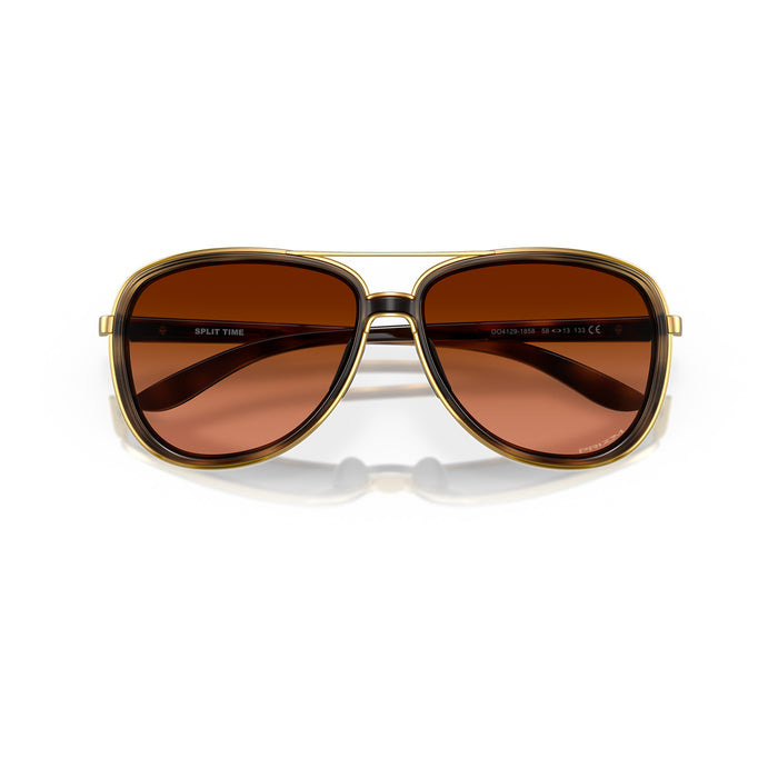 Oakley Split Time Sunglasses - Women's Brown Tortoise/Prizm Brown Gradient