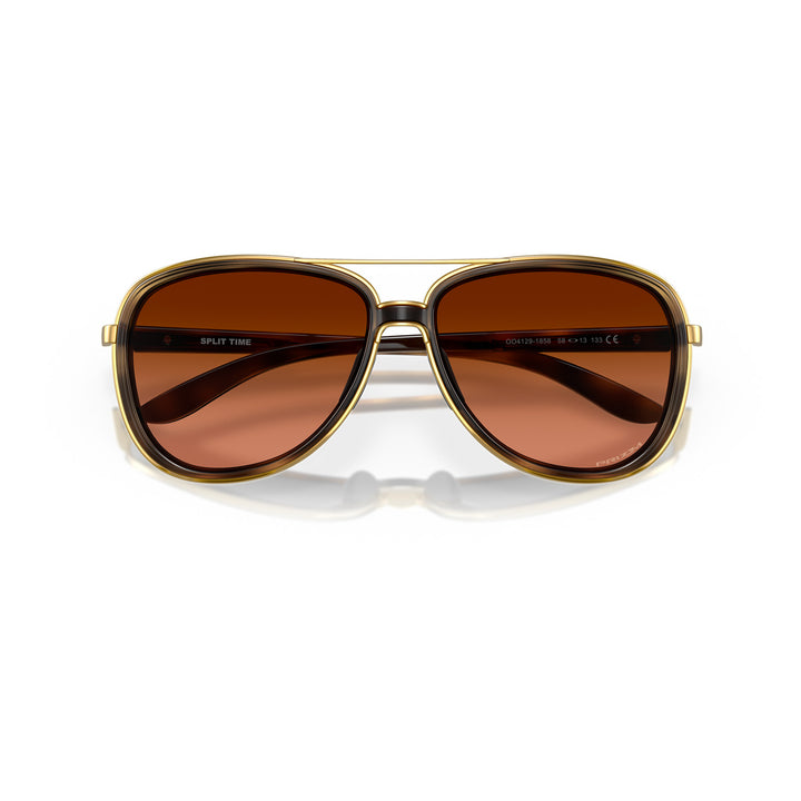 Oakley Split Time Sunglasses - Women's Brown Tortoise/Prizm Brown Gradient