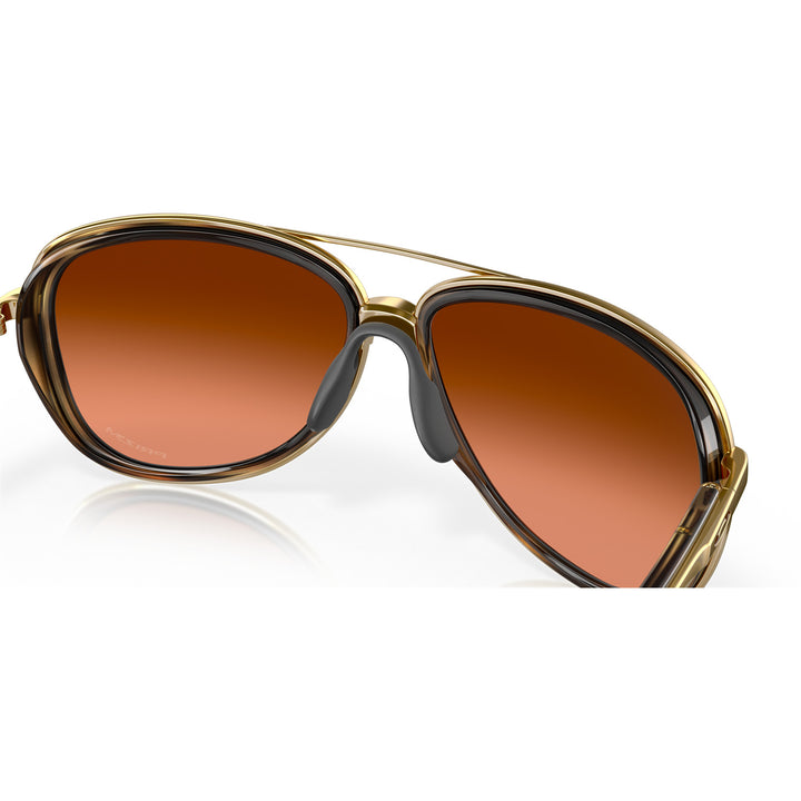 Oakley Split Time Sunglasses - Women's Brown Tortoise/Prizm Brown Gradient