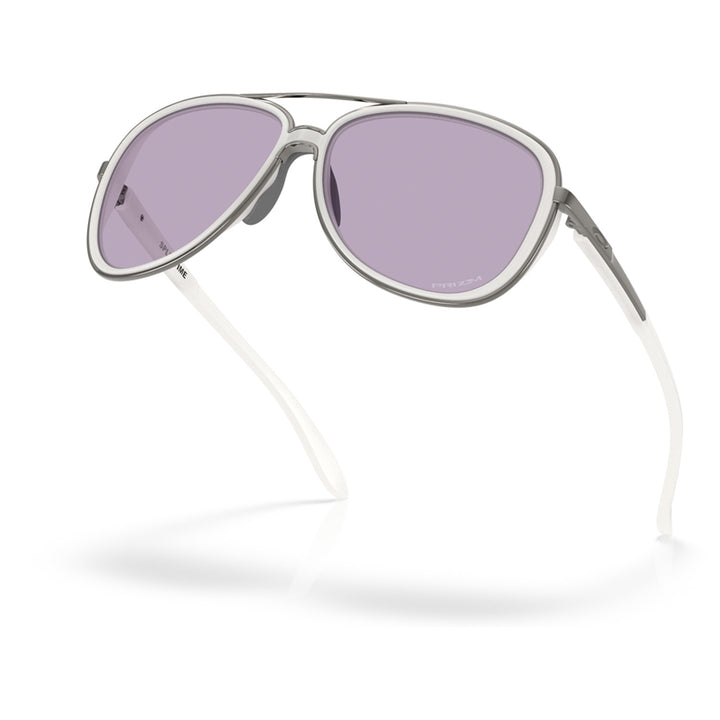 Oakley Split Time Sunglasses - Women's Matte Transparent Mist/Prizm Slate