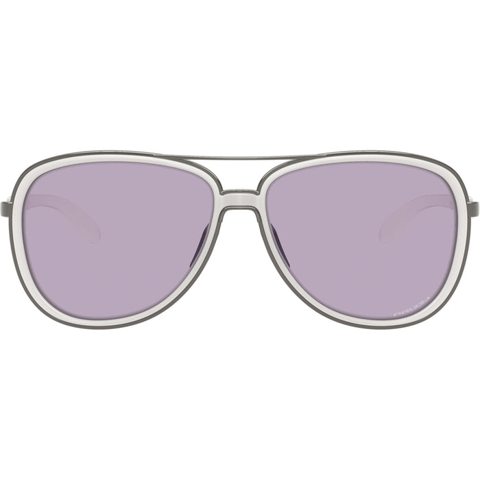 Oakley Split Time Sunglasses - Women's Matte Transparent Mist/Prizm Slate