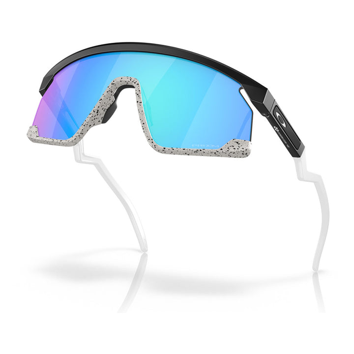 Oakley BXTR Sunglasses Matte Black/Grey/Prizm Sapphire